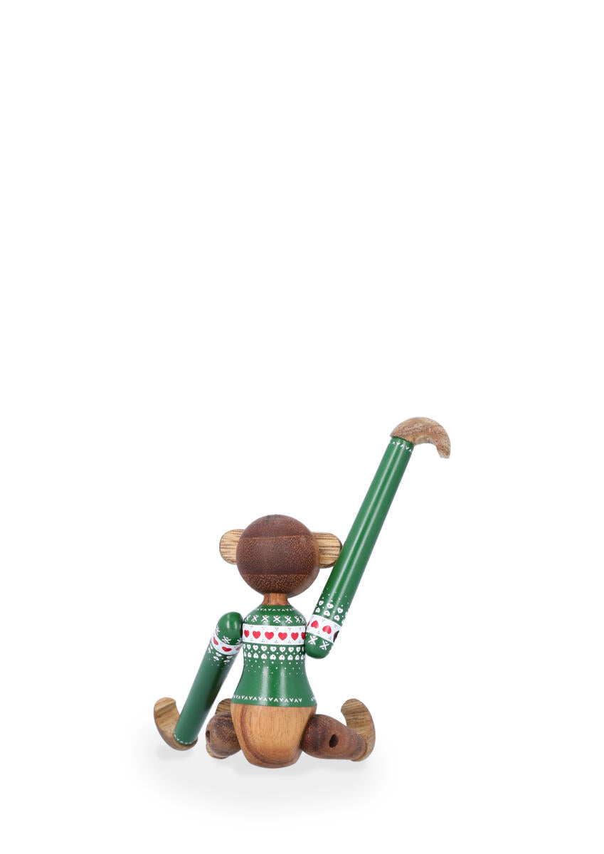 Abe, lille julesweater 2025 - grøn